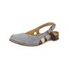 Ballerina EL NATURALISTA "El Naturalista Ballerinas Nubukleder", Damen, Gr. 42, grau, Nubukleder, casual, Schuhe
