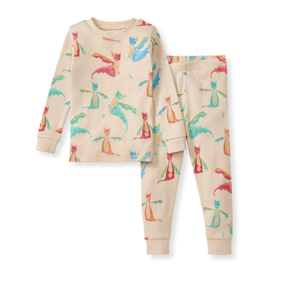 Mystical Dragons Organic Two-Piece Pajamas