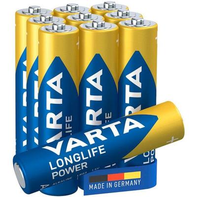Varta 10x Batterien »LONGLIFE Power« Micro AAA, 1.05x4.45 cm