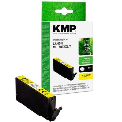 KMP Tintenpatrone ersetzt Canon »CLI-581Y XXL« gelb Image