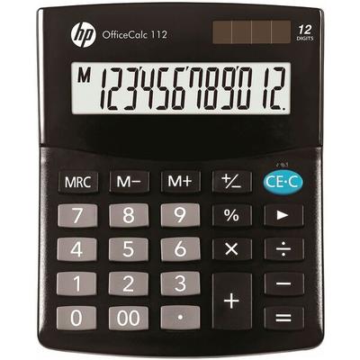HP Tischrechner »OfficeCalc 112« schwarz, 10.1x3.3x12.6 cm Image