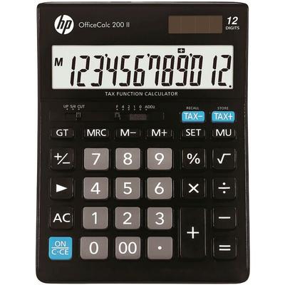 HP Tischrechner »OfficeCalc 200 II« schwarz, 12.5x3x17.9 cm