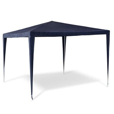 relaxdays Pavillon 3x3m blau