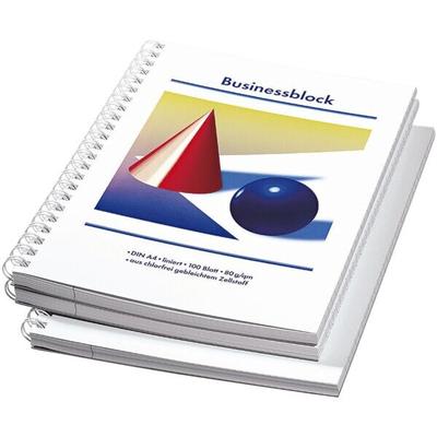 OTTO Office 5x Collegeblöcke »Kugel und Kegel« A4 liniert weiß Image