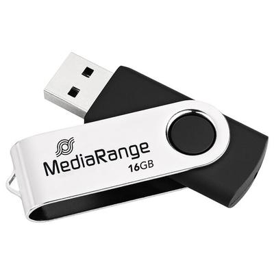 MediaRange 3er-Pack USB-Sticks »MR910-3« 16 GB schwarz, 1.8x1x5.6 cm