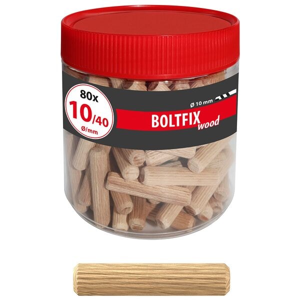 TOX Holzdübel »BOLTFIX wood« 40 mm 80 Stück braun Image