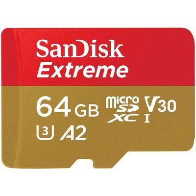 SanDisk Speicherkarte microSDXC-Card Extreme 64 GB Image