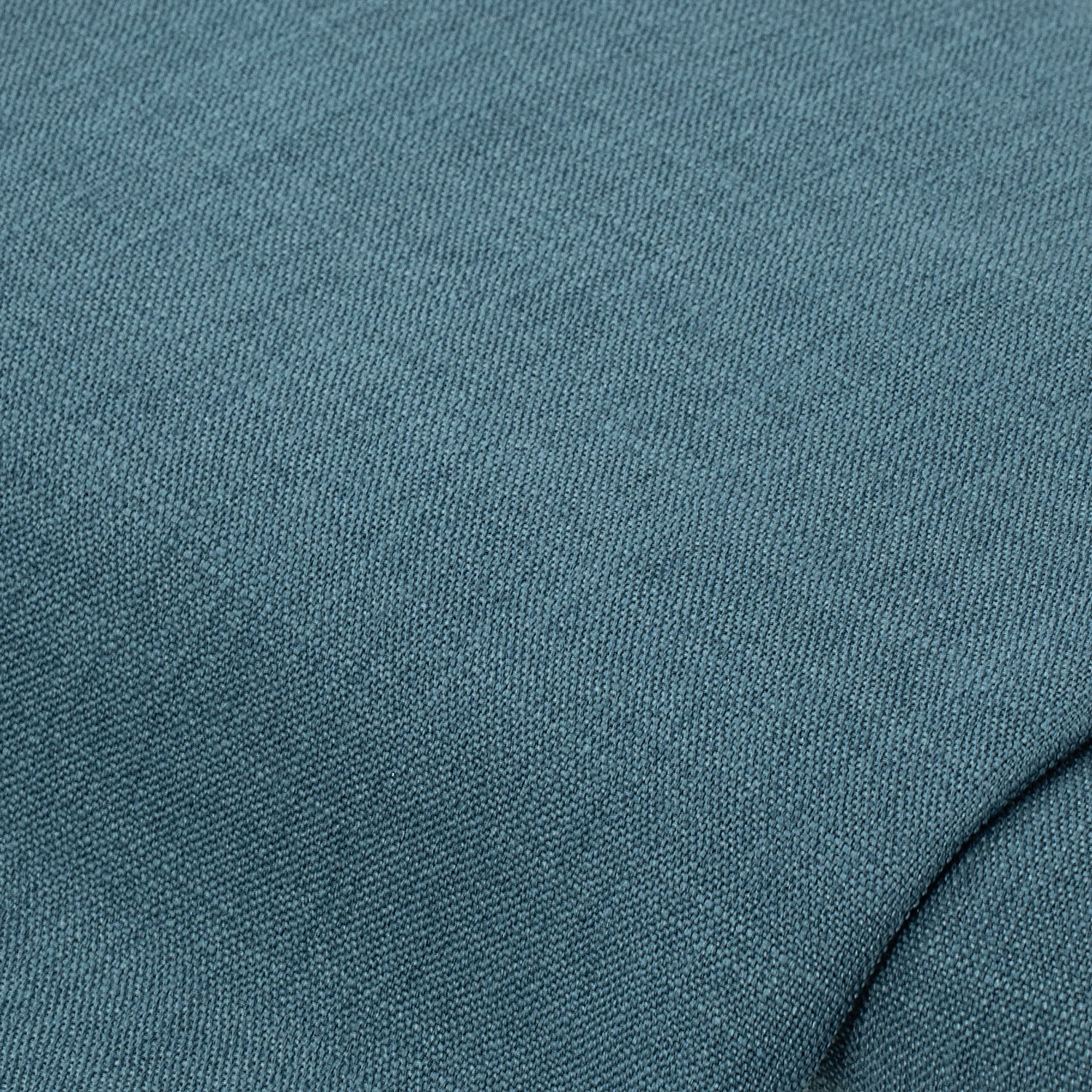 Dekostoff in Leinen-Optik Uni, blau Image