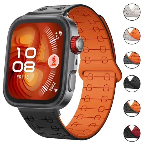 Bracelet à boucle magnétique pour montre Huawei Fit 4 Pro, Bracelet de sport en Silicone pour hommes et femmes, pour Huawei Fit3 Fit4 Pro Correa