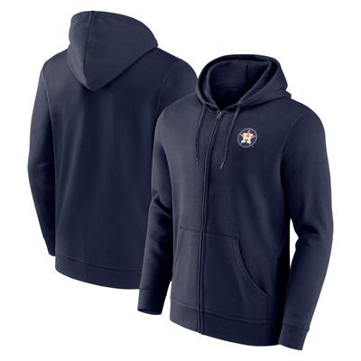 Houston Astros Primary Logo Hoodie mit durchgehendem Reißverschluss – Herren Image