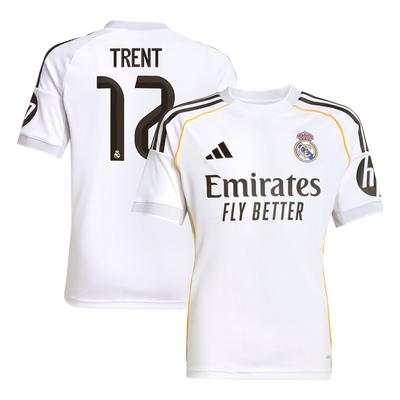 Real Madrid adidas Heimtrikot 2025-26 - Kinder mit aufdruck Trent 12 Image