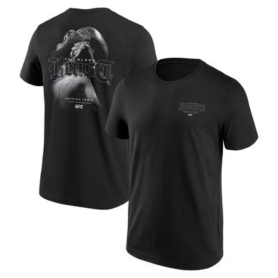 UFC Derrick Lewis Grafik-T-Shirt – Schwarz – Herren Image
