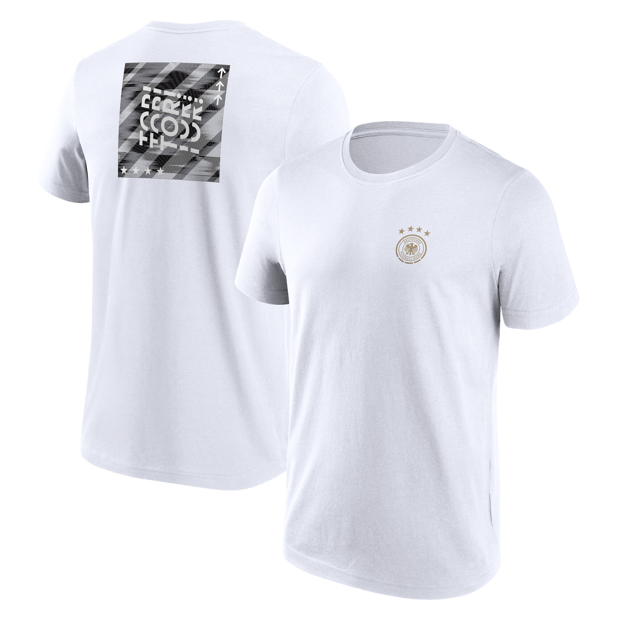 DFB Next Level Grafik-T-Shirt – Weiß – Herren Image
