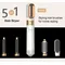Hot Air Brush 5 in 1 Hair Dryer Brush Negative Ionic Detachable Hair Dryer Styler Air Culer Wand Hair Straightener Brush Blow