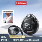 Original Lenovo X15 PRO Ⅱ Wireless Earphones Ear Hook OWS Bluetooth Earbuds Game Music Call Headphones Sport Waterproof Headset