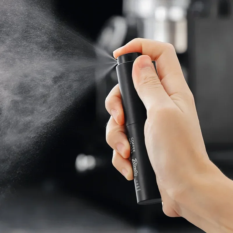 Tragbare Kaffeebohnen Spray Superfeine Spray Anti Fly Pulver Kaffeemühle Glas Innere RV Camping Büro Kaffee Bar Zubehör