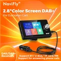 Navifly schermo a colori da 2.8 pollici DAB/DAB + ricevitore di trasmissione digitale per auto europee Display Video trasmettitore FM MP3 Digital AUX