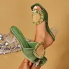 Neue Hausschuhe Frauen Schuhe Große Sonnenblumen Blumen Party Pumpen Glatte Bequeme Ferse Damen Schuhe Sommer Hausschuhe Gute Qualität