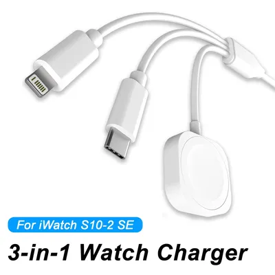 Telefon/Pad/Uhr Ladegeräte 3 in 1 Drahtlose Ladegerät Pad Für iPhone Samsung Xiaomi Für Apple Uhr 10/S10/S9/9/8/7/6/5/4/3 SE 1-2