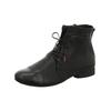 Schnürstiefelette THINK "Think Stiefelette Nappaleder", Damen, Gr. 41, schwarz, Nappaleder, casual, Schuhe