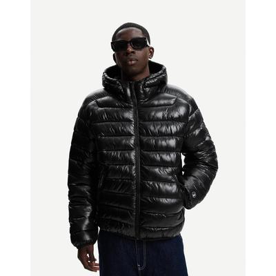 Bershka Lightweight Puffer Jacket Men L Black