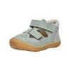 Riemchensandale PEPINO "Pepino Sandalen Leder", Kinder, Gr. 23, blau (türkis), Leder, casual, Schuhe