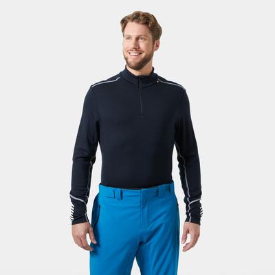 Helly Hansen Herren Lifa Merino Midweight Hoodie Mit Halbreißverschluss M Image