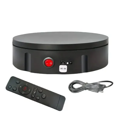 360 -degree electric rotation turntable, used for photography round display bracket bracket intelligent charging