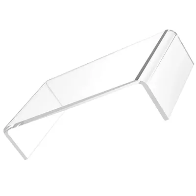 Acryl Monitor Ständer Kleine Aufzug Computer Bildschirm Laptop Halter Klar Neck Unterstützung Riser Stehen Gaming PC Lagerung Lösung