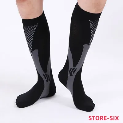 3 Pairs Compression Socks Lot Pack Socks Fit Varicose Veins Breathable 30 Mmhg Men Women Socks for Running Cycling Sock