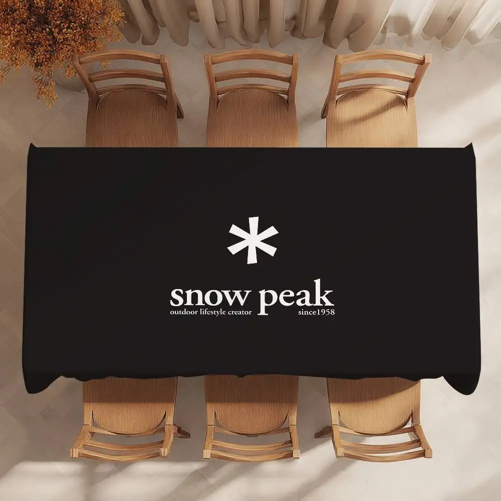 Fishion S-Snow P-Peak Marke Tischdecke Indoor Outdoor Picknick Dekoration Home Küche Tischdecke Wasserdichtes Tuch Fleck-Proof Image