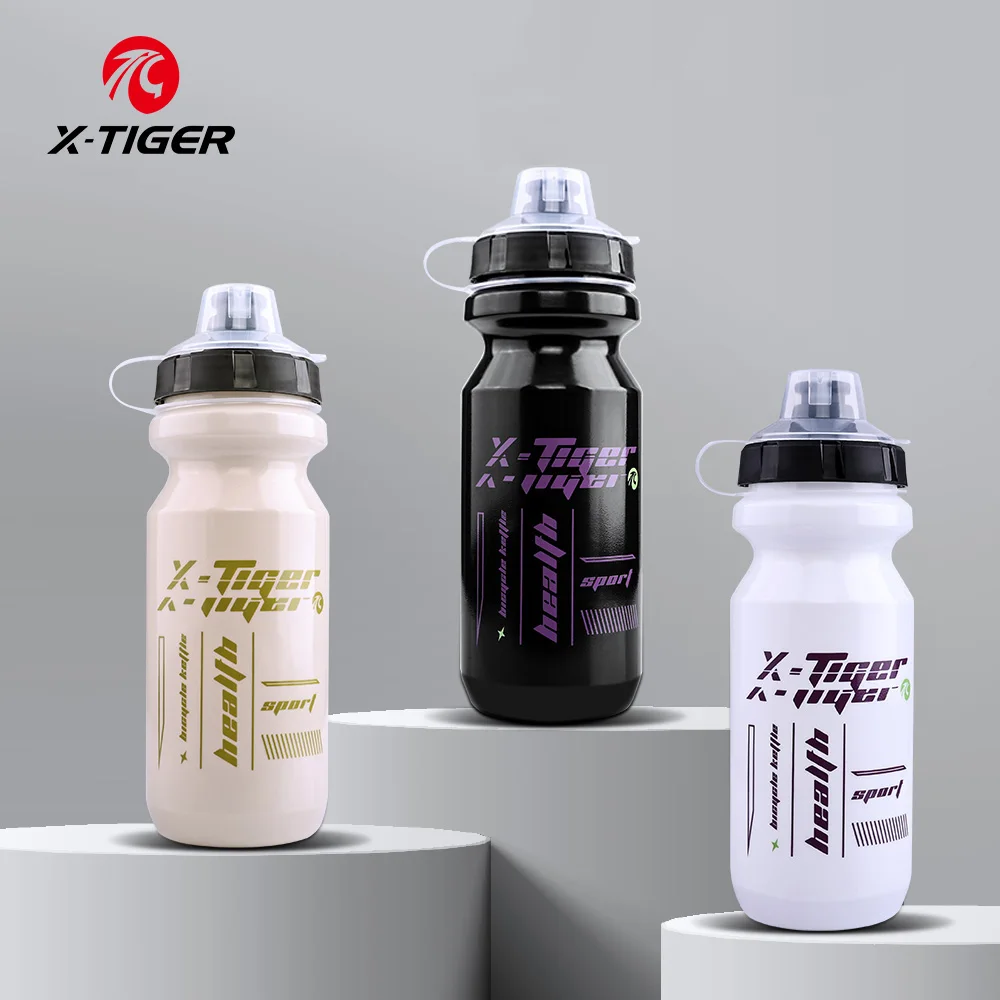 X-TIGER Radfahren Wasser Flasche 630ML Tragbare Fahrrad Wasser Flasche Squeeze Direkt Trinken MTB Rennrad Sport Wasser Flasche Image