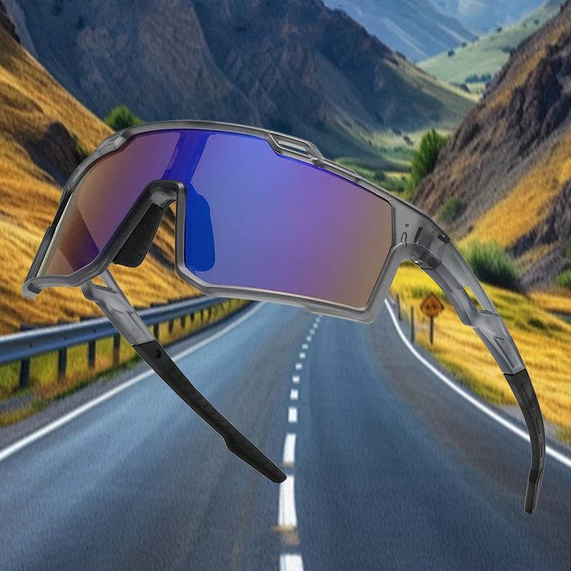 Neue Sportbrillen, modische Wander- und Fahrradsonnenbrillen, Outdoor-Sonnenschutz-Sonnenbrillen für Herren und Damen 9352 Image