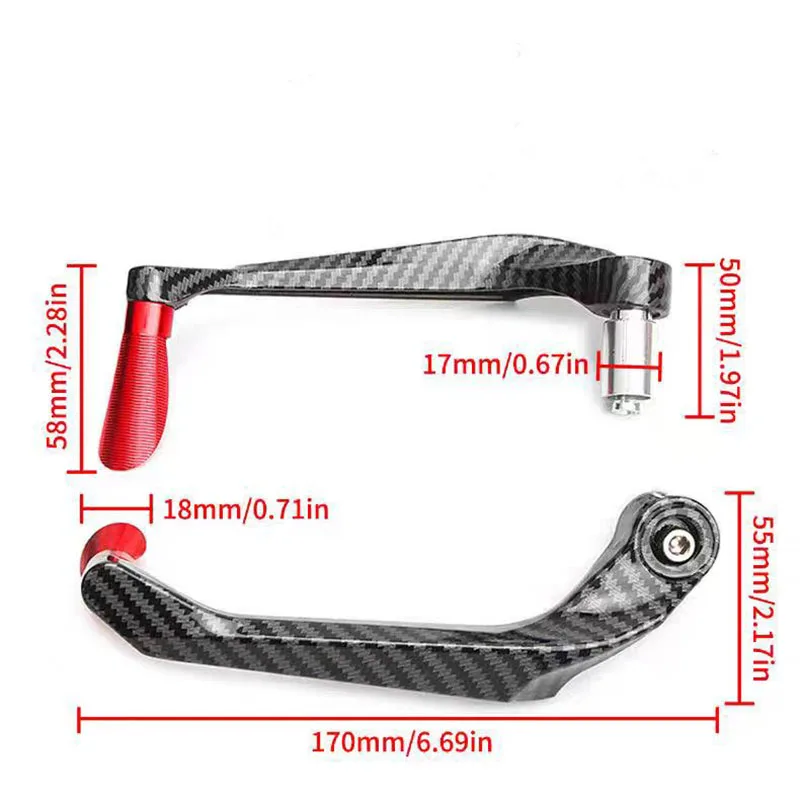 Für KTM TPI 300 EXC 300 EXC TPI Sechs Tage 2018-2022 2023 Motorrad Bogenschutz Bremse Kupplung Handschutz Image