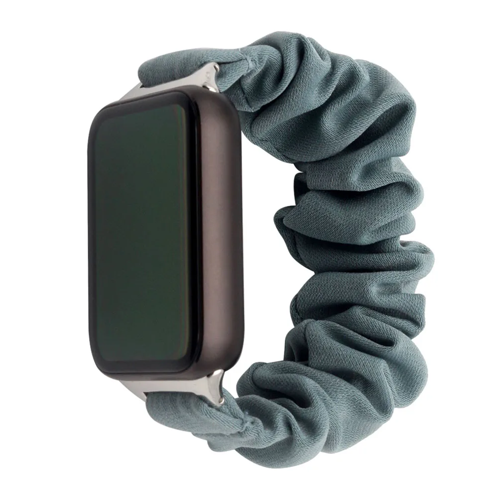 Mädchen elegantes Armband für Xiaomi Redmi Watch 5/Watch 4/Smart Band 9 Pro/8 Pro Armband Stoff Scrunchie Armband Image