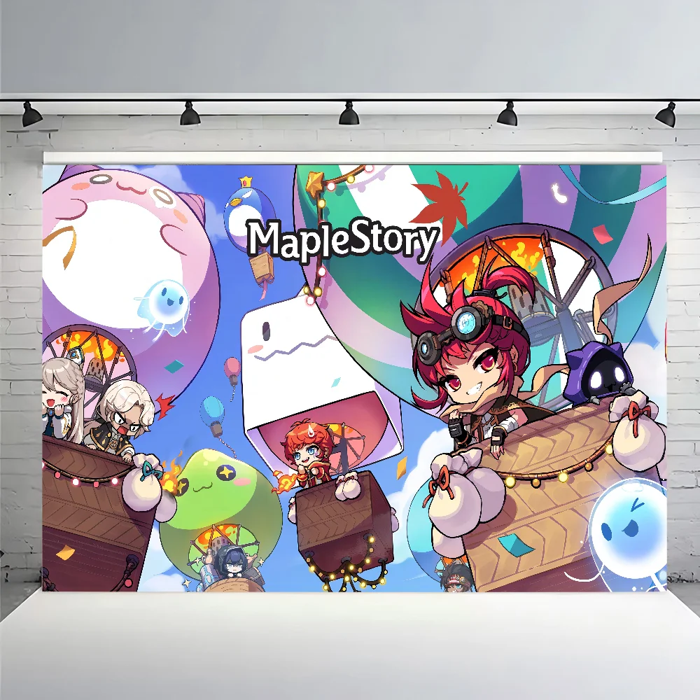 Spiel Maplestory Fotografie Kulissen Kind Weihnachten Kamin Dekoration Hintergrund für Fotostudio Image