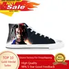 Heißer Hip Hop Rapper Rap Sänger Musik XXXTentacions Casual Stoff Schuhe High Top Bequeme Atmungsaktive 3D Druck Männer Frauen Turnschuhe