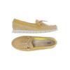 camel active Damen Halbschuh, Gr. 42, gelb, Leder