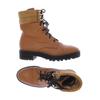 Stuart Weitzman Damen Stiefelette, Gr. 37, orange, kein Etikett