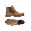 camel active Damen Stiefelette, Gr. 6.5, gelb, Leder
