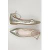 Unisa Damen Ballerinas, Gr. 37, gold, kein Etikett