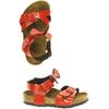 Birkenstock Damen Kinderschuhe, Gr. 24, rot, kein Etikett