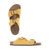 Birkenstock Damen Sandale, Gr. 40, orange, Leder