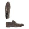 H by Hudson Herren Halbschuh, Gr. 44, braun, Leder