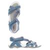 SuperFit Damen Sandale, Gr. 38, blau, Leder