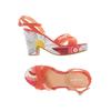 Desigual Damen Sandale, Gr. 37, rot, kein Etikett