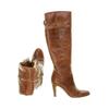 Buffalo London Damen Stiefel, Gr. 36, orange, Leder