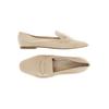 Tommy Hilfiger Damen Halbschuh, Gr. 40, beige, Leder