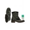 camel active Damen Stiefelette, Gr. 39, grau, Leder, Wildleder