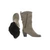 Caprice Damen Stiefel, Gr. 4.5, grau, kein Etikett